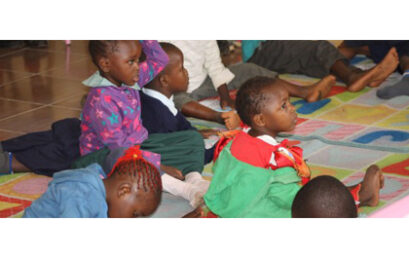 RU celebrates World Book Day with children from Becky School, Kibera.