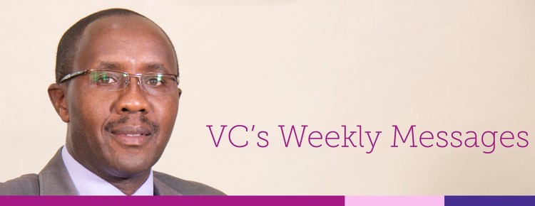 VC’s Weekly Message