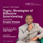Guest Lecture: Strategies of effective interviewing.
